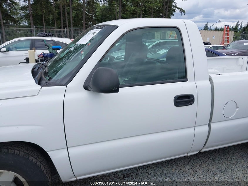 2005 Chevrolet Silverado 1500 Work Truck VIN: 1GCEC14X85Z103406 Lot: 39661931
