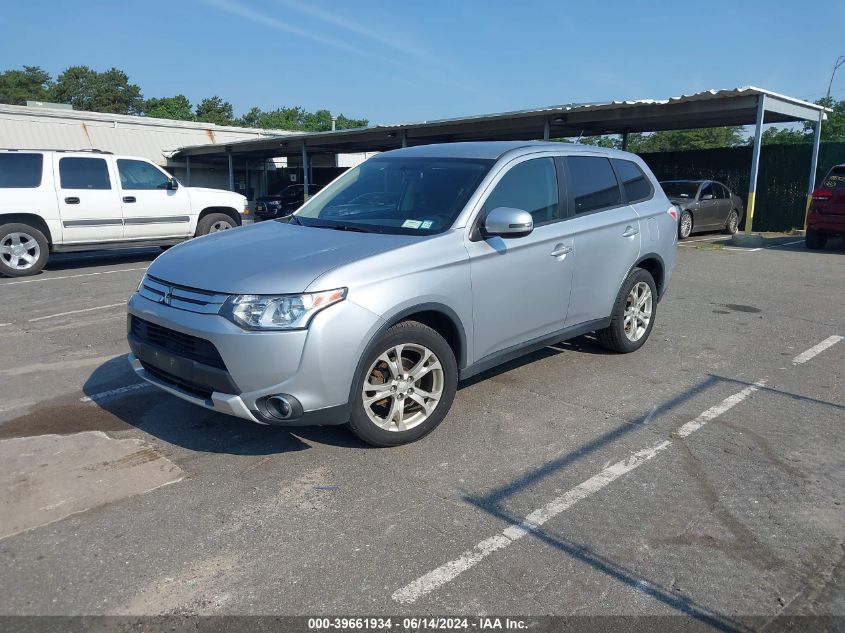 2015 Mitsubishi Outlander Se VIN: JA4AZ3A30FZ005363 Lot: 39661934