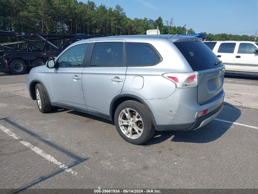 2015 Mitsubishi Outlander Se VIN: JA4AZ3A30FZ005363 Lot: 39661934