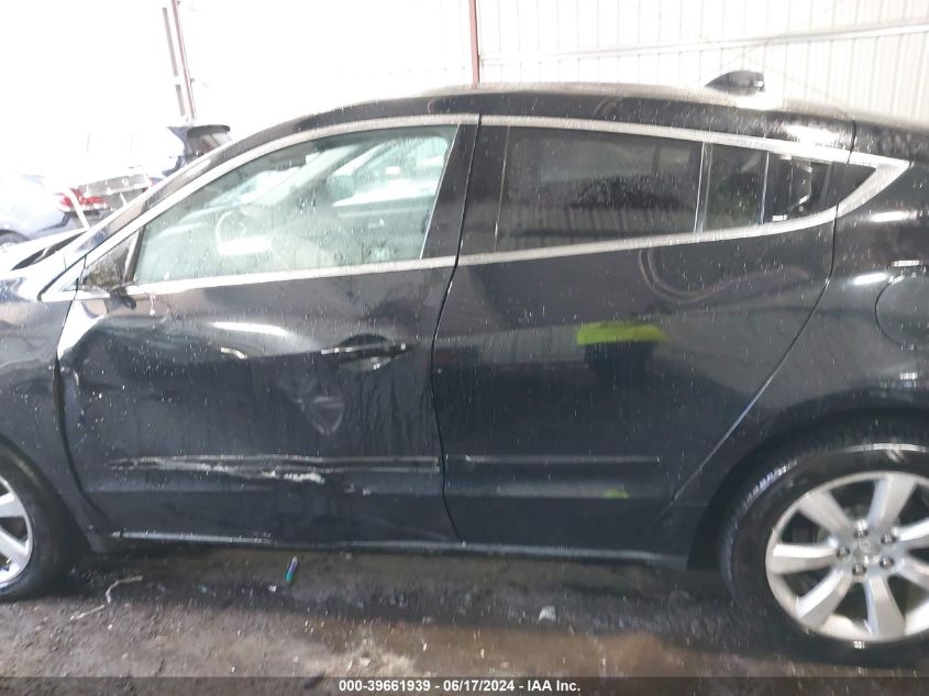 2010 Acura Zdx VIN: 2HNYB1H48AH501591 Lot: 39661939