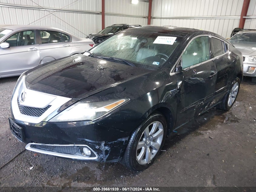 2010 Acura Zdx VIN: 2HNYB1H48AH501591 Lot: 39661939