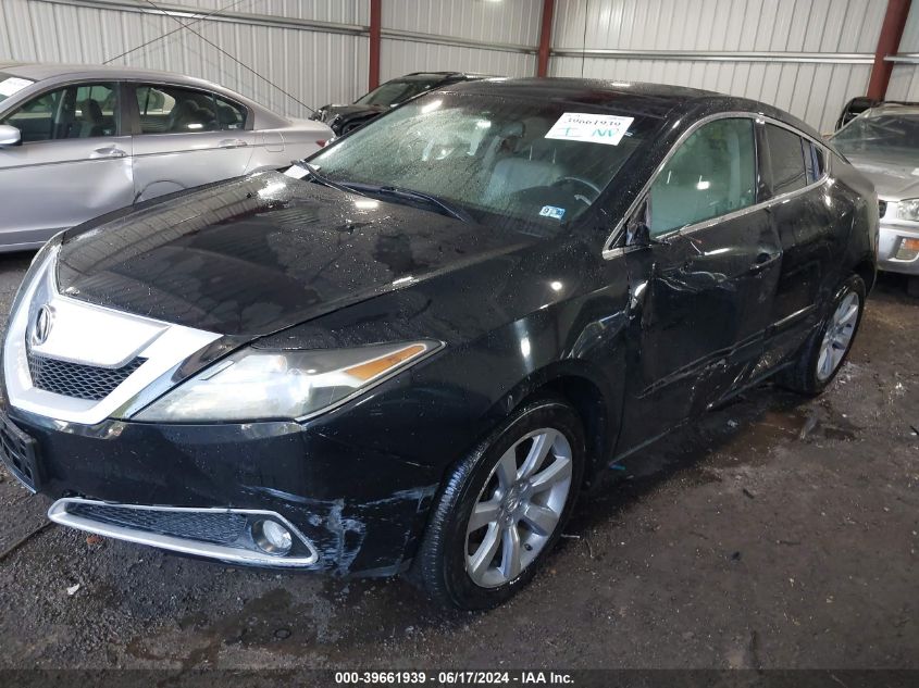 2010 Acura Zdx VIN: 2HNYB1H48AH501591 Lot: 39661939