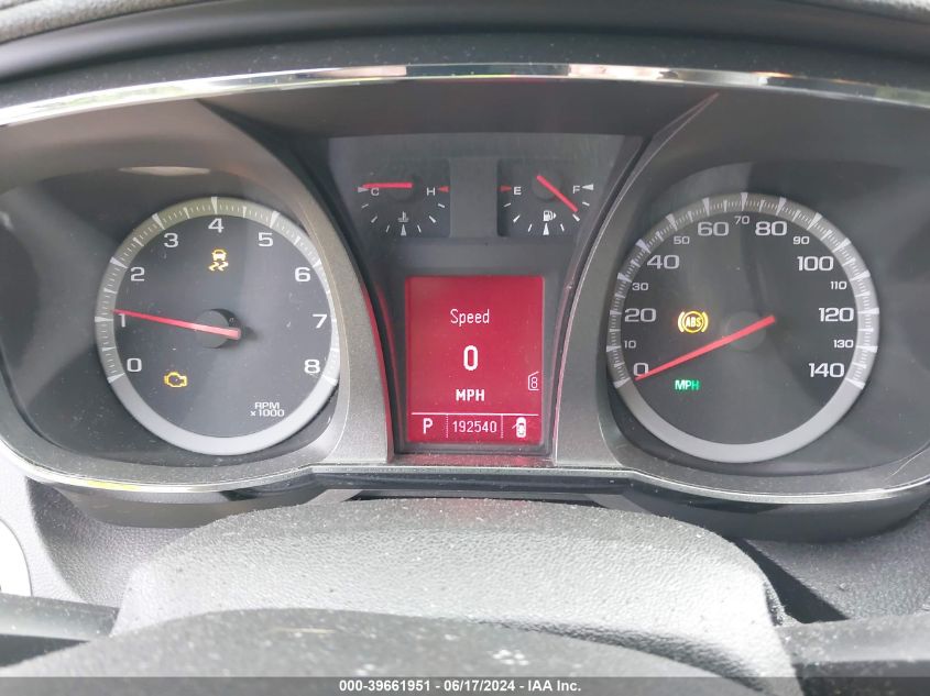 2010 GMC Terrain Sle-1 VIN: 2CTALBEW7A6344586 Lot: 39661951