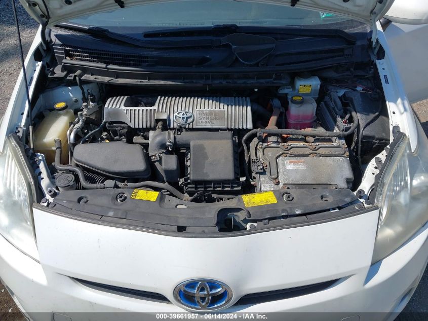 2011 Toyota Prius Four VIN: JTDKN3DU1B1406097 Lot: 39661957