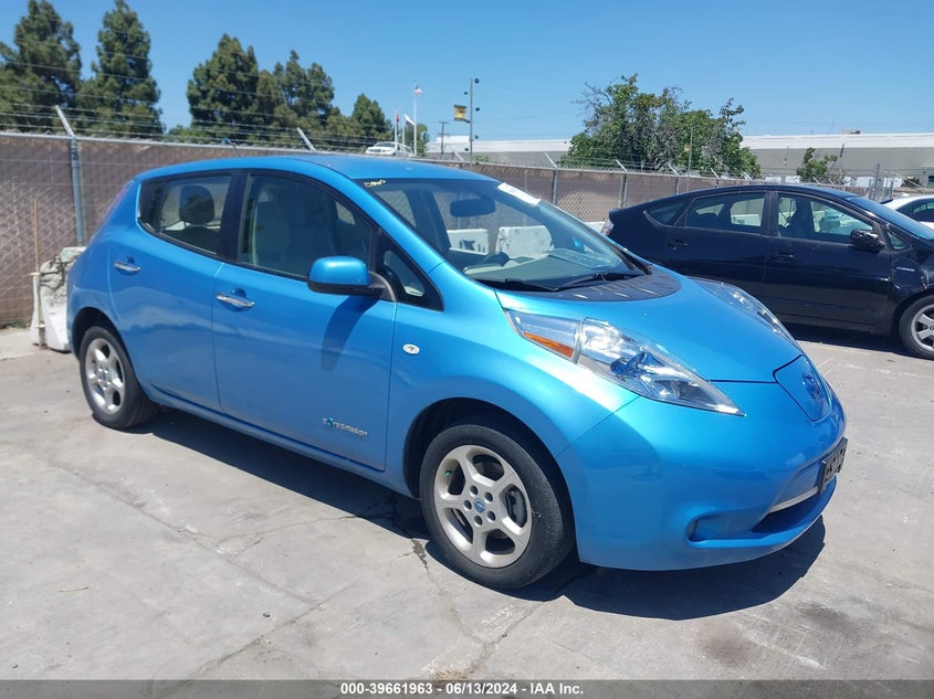2011 Nissan Leaf Sl VIN: JN1AZ0CP2BT007782 Lot: 39661963