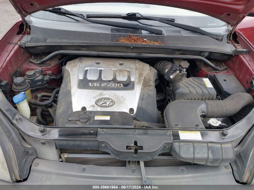 2005 Hyundai Tucson Gls/Lx VIN: KM8JN72D45U195675 Lot: 39661964