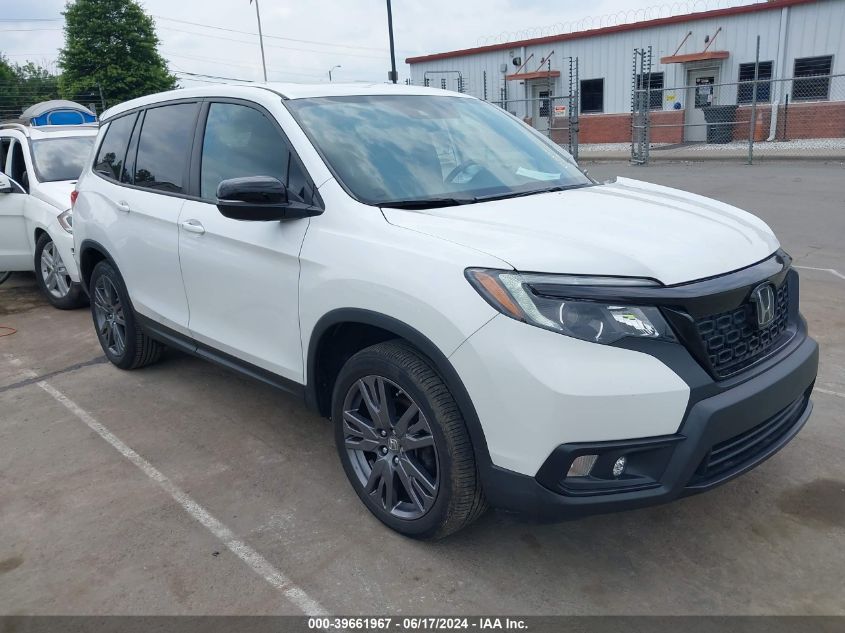 2021 Honda Passport 2Wd Ex-L VIN: 5FNYF7H57MB008131 Lot: 39661967