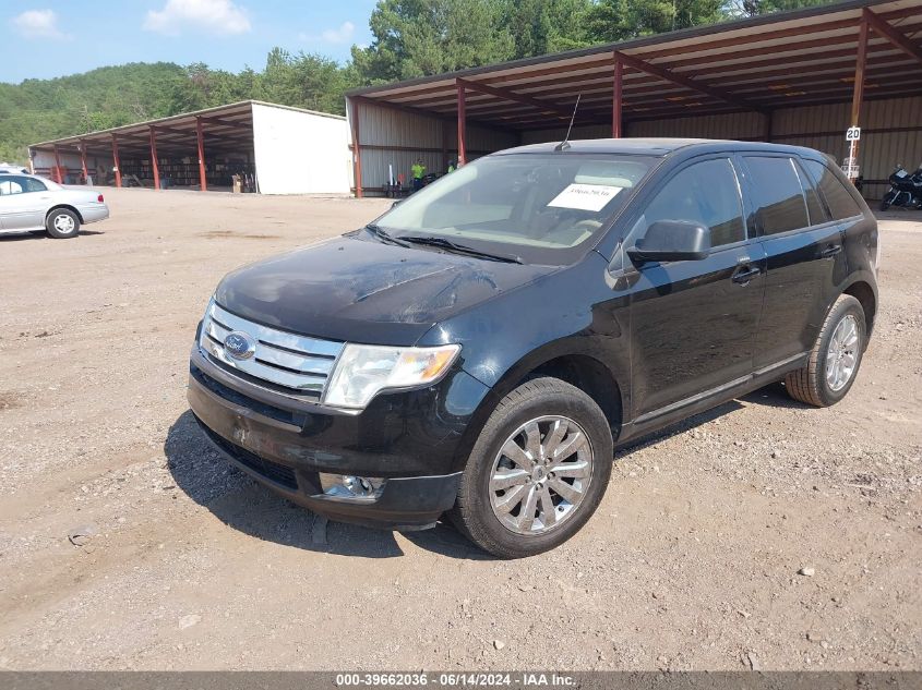 2007 Ford Edge Sel Plus VIN: 2FMDK39C77BB55918 Lot: 39662036