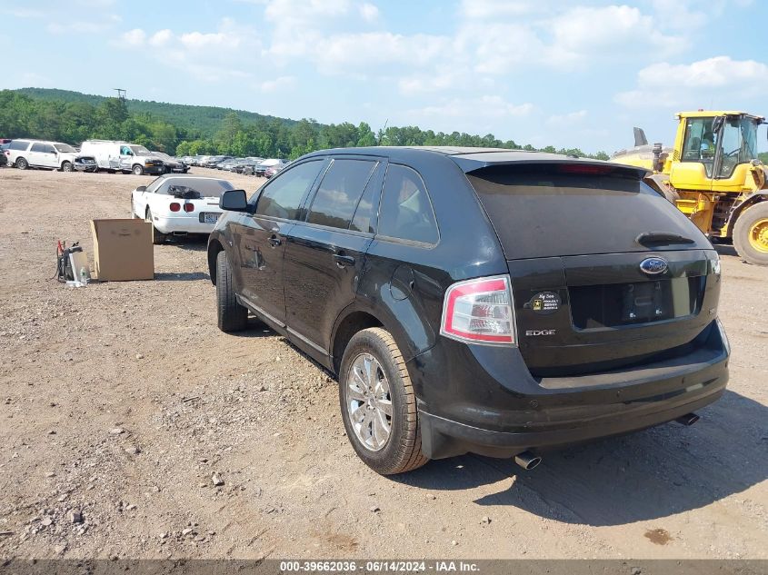 2007 Ford Edge Sel Plus VIN: 2FMDK39C77BB55918 Lot: 39662036