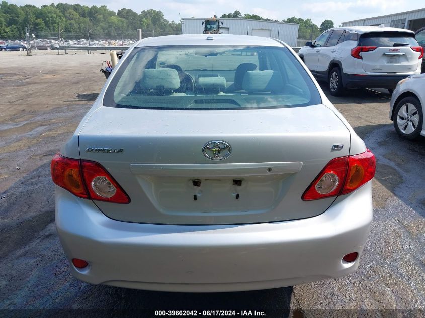 2009 Toyota Corolla Le VIN: JTDBL40E299036350 Lot: 39662042