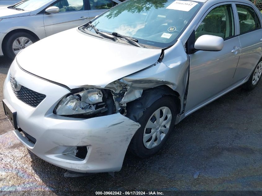 2009 Toyota Corolla Le VIN: JTDBL40E299036350 Lot: 39662042