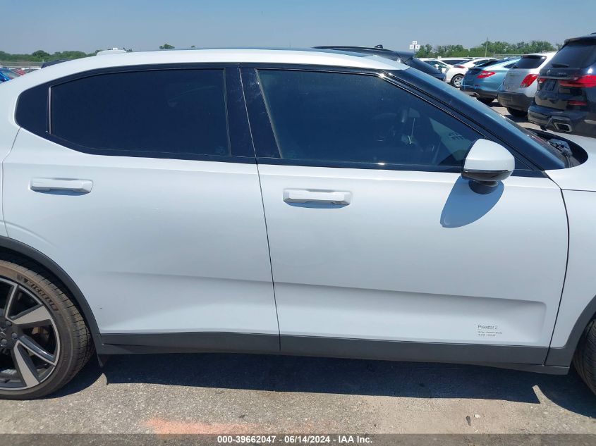 2022 Polestar 2 Long Range Dual Motor VIN: LPSED3KAXNL055913 Lot: 39662047