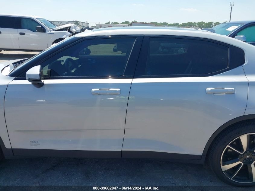 2022 Polestar 2 Long Range Dual Motor VIN: LPSED3KAXNL055913 Lot: 39662047