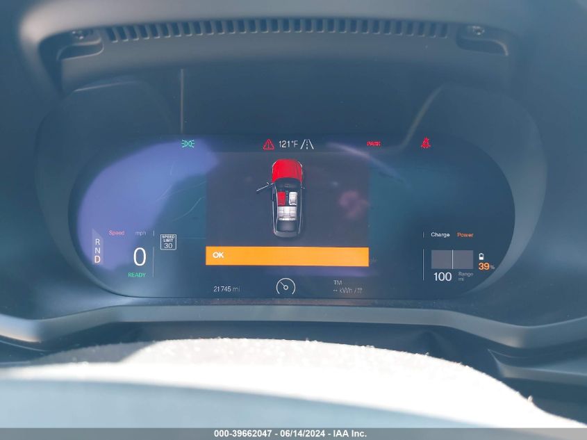 2022 Polestar 2 Long Range Dual Motor VIN: LPSED3KAXNL055913 Lot: 39662047