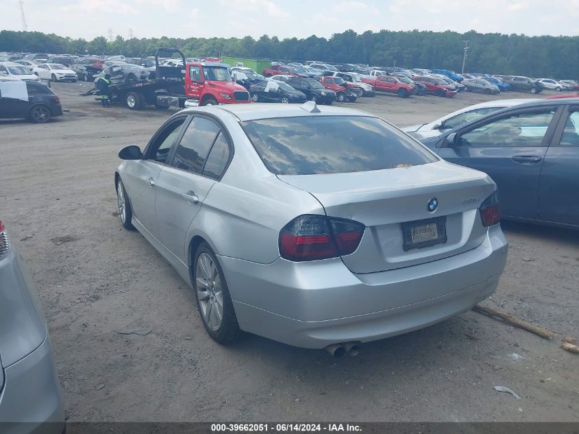 2006 BMW 325I VIN: WBAVB13576PT09006 Lot: 39662051