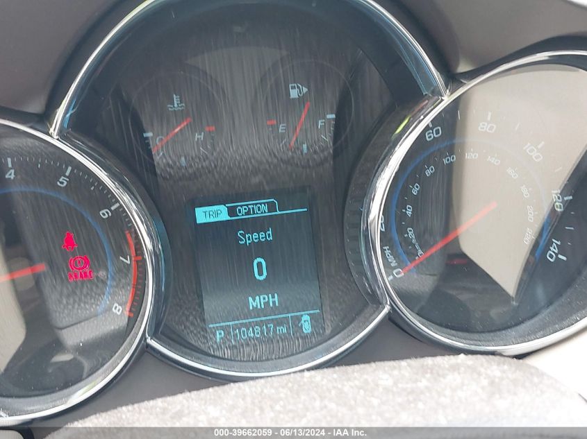 2014 Chevrolet Cruze Ltz VIN: 1G1PG5SB8E7344141 Lot: 39662059