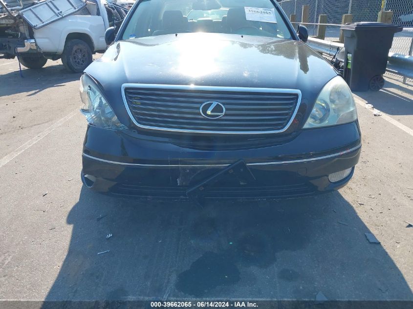 2002 Lexus Ls 430 VIN: JTHBN30F120088977 Lot: 39662065