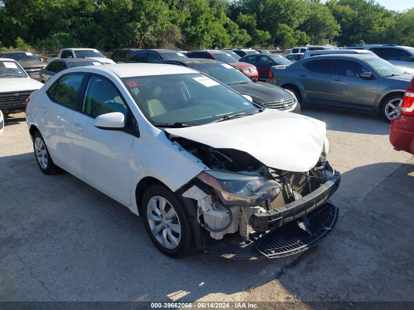 2015 TOYOTA COROLLA LE - 5YFBURHE6FP210781