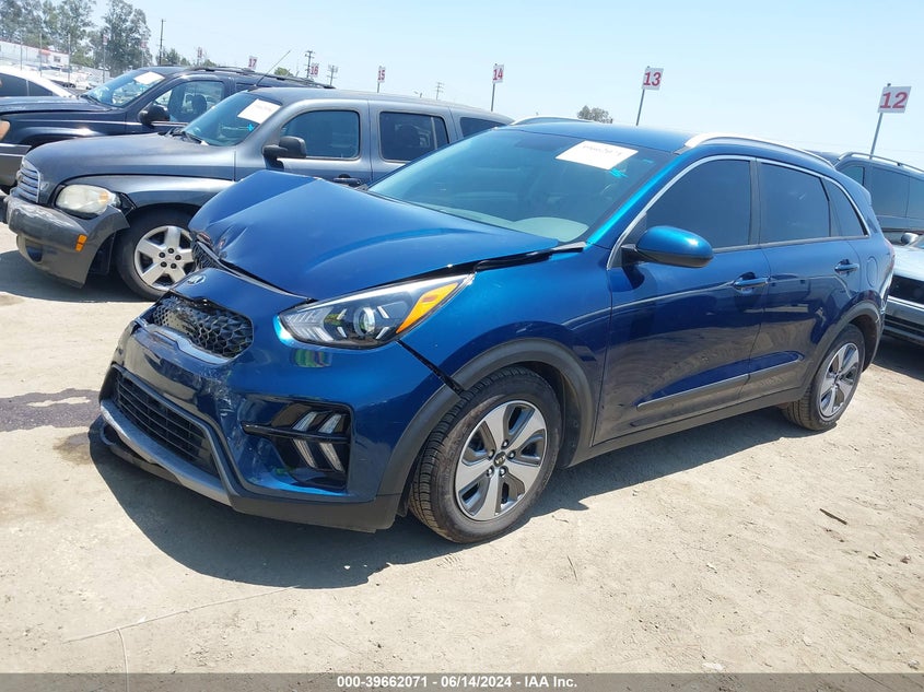 2021 Kia Niro Lx VIN: KNDCB3LC3M5465315 Lot: 39662071
