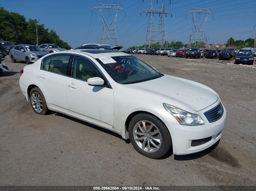 2009 Infiniti G37X VIN: JNKCV61FX9M355668 Lot: 39662084