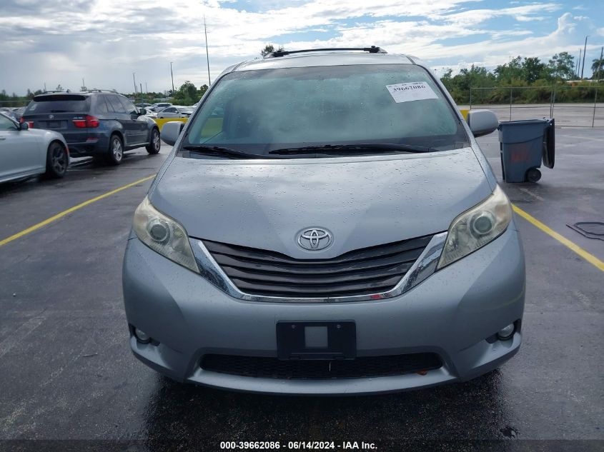 2011 Toyota Sienna Xle V6 VIN: 5TDYK3DC9BS091224 Lot: 39662086