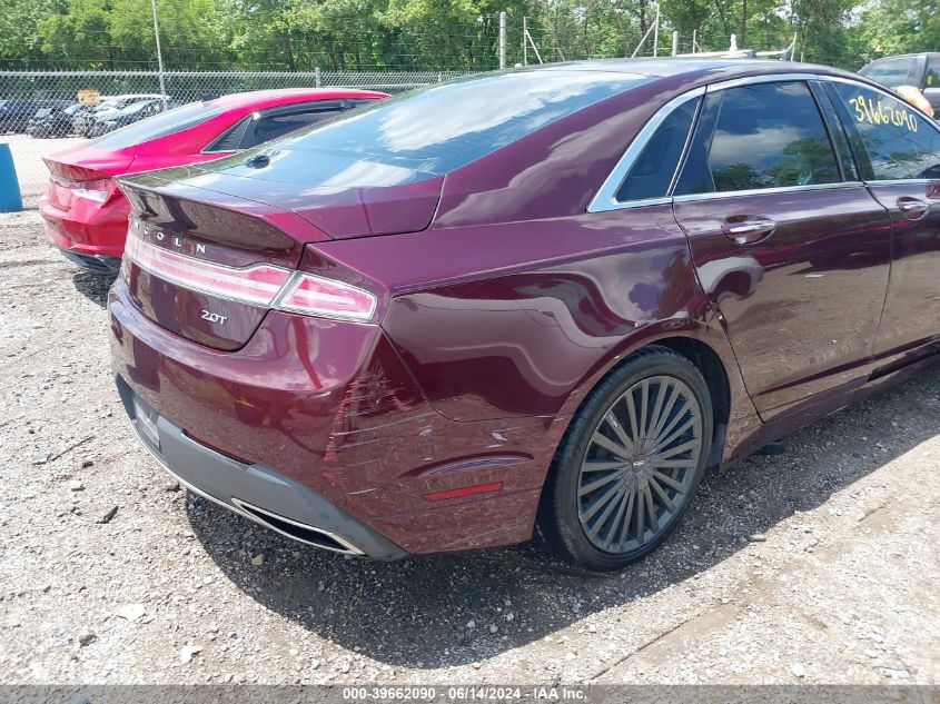 2017 Lincoln Mkz Reserve VIN: 3LN6L5E90HR657720 Lot: 39662090