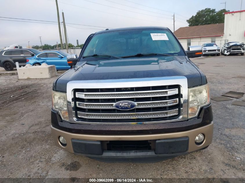 2013 Ford F-150 Lariat VIN: 1FTFW1CT8DFC47290 Lot: 39662099