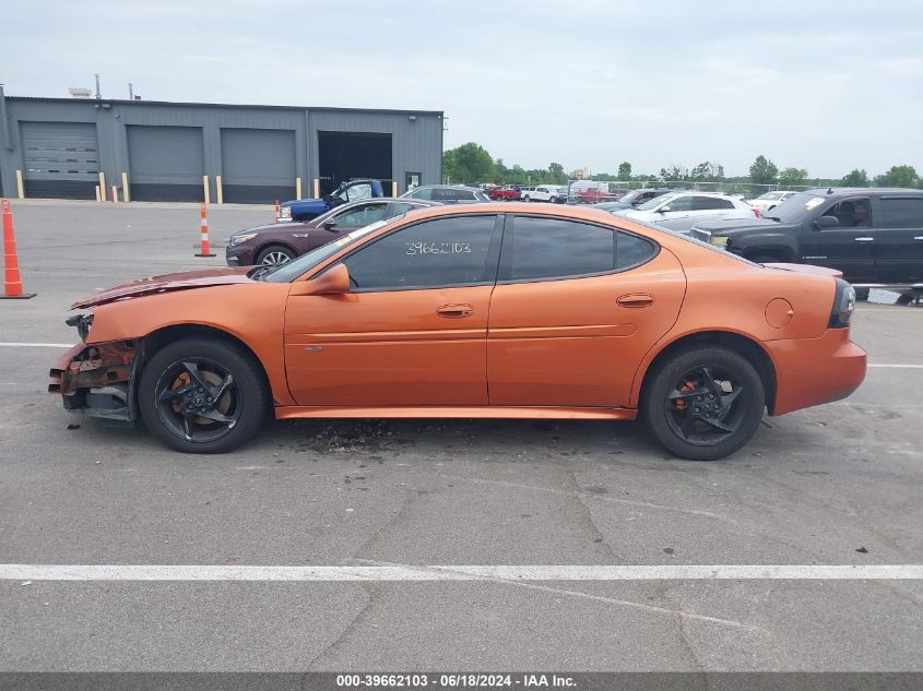 2004 Pontiac Grand Prix Gtp VIN: 2G2WR524741132488 Lot: 39662103