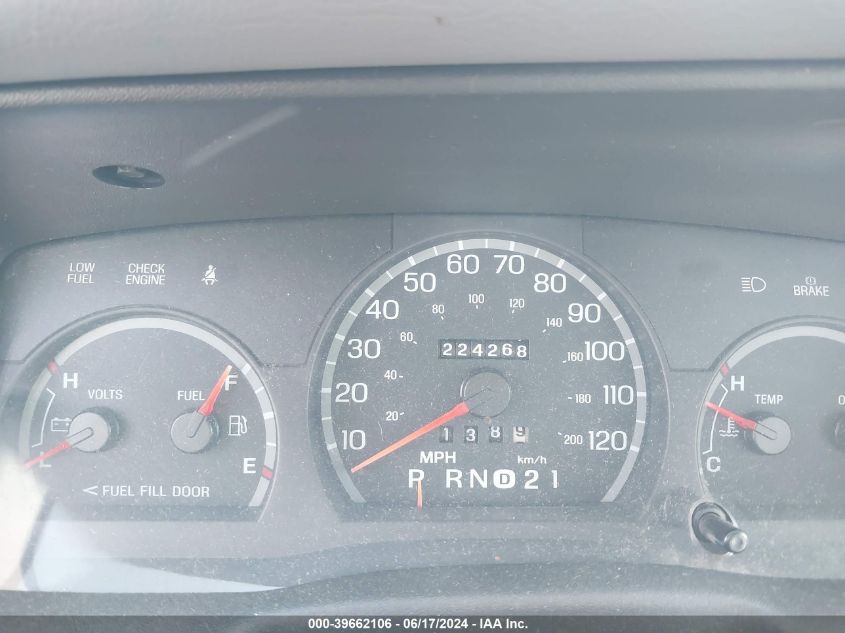 1998 Ford Crown Victoria Lx VIN: 2FAFP74W4WX177924 Lot: 39662106