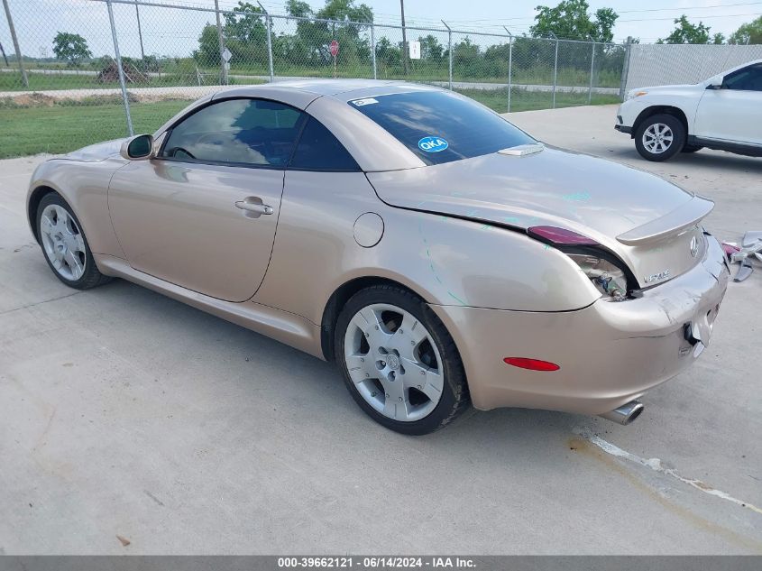 2002 Lexus Sc 430 VIN: JTHFN48Y420001084 Lot: 39662121