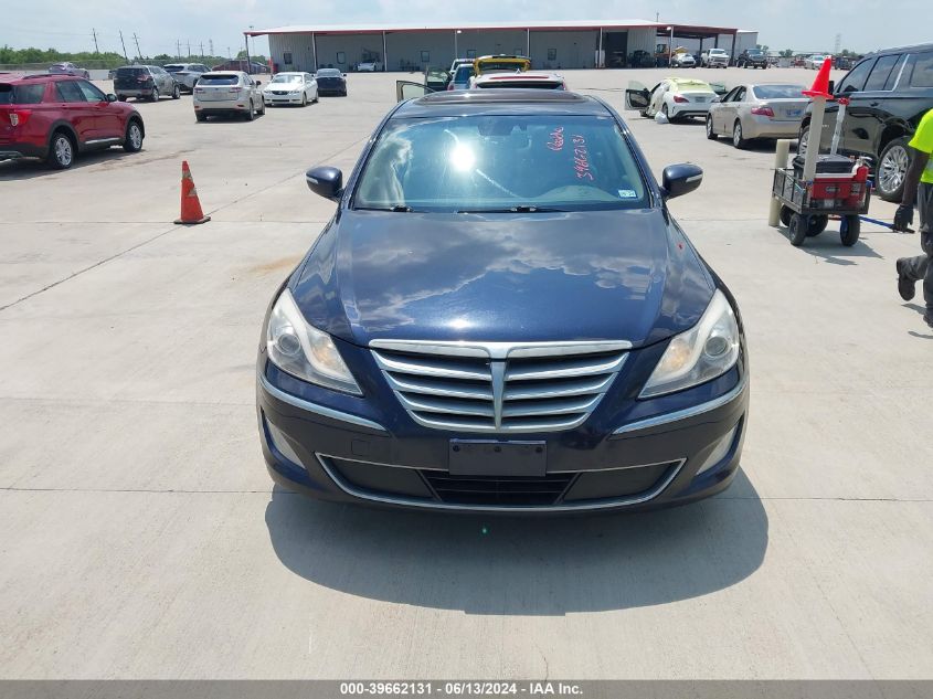 2012 Hyundai Genesis 3.8 VIN: KMHGC4DD2CU171089 Lot: 39662131