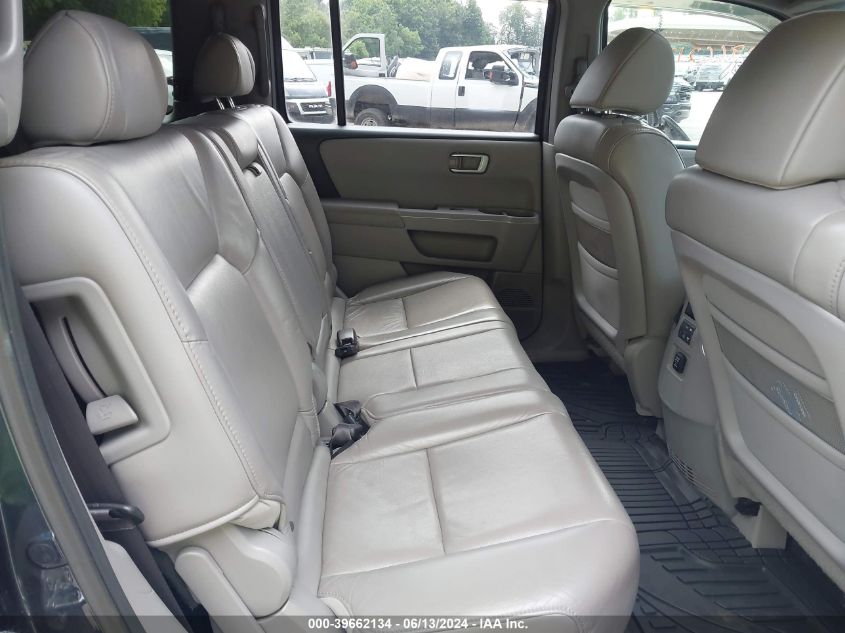 2011 Honda Pilot Ex-L VIN: 5FNYF4H70BB072718 Lot: 39662134