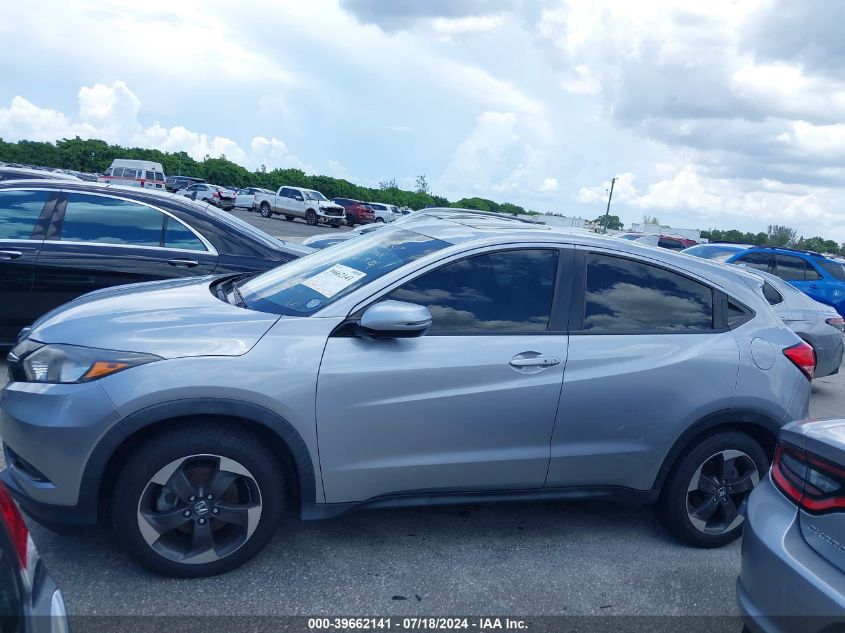 2018 Honda Hr-V Ex VIN: 3CZRU5H50JM723655 Lot: 39662141