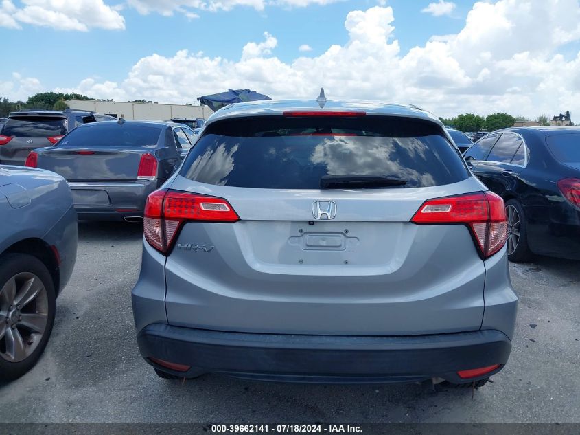 2018 Honda Hr-V Ex VIN: 3CZRU5H50JM723655 Lot: 39662141