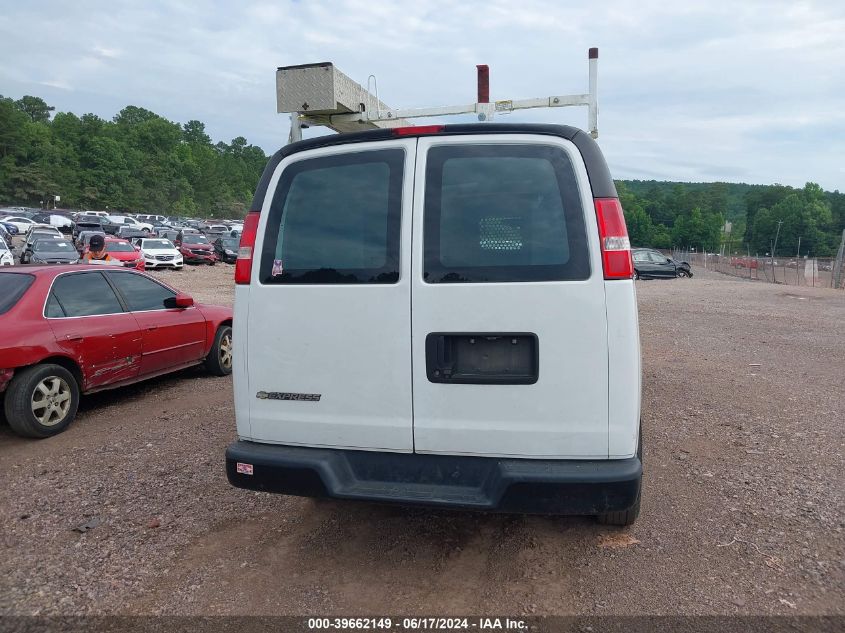 2018 Chevrolet Express 2500 Work Van VIN: 1GCWGAFP8J1335227 Lot: 39662149