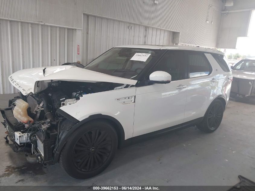 2018 Land Rover Discovery Hse Luxury VIN: SALRT2RK5JA056275 Lot: 39662153