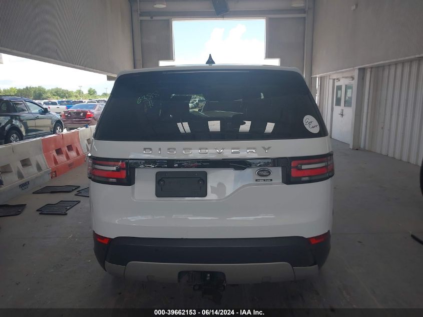 2018 Land Rover Discovery Hse Luxury VIN: SALRT2RK5JA056275 Lot: 39662153