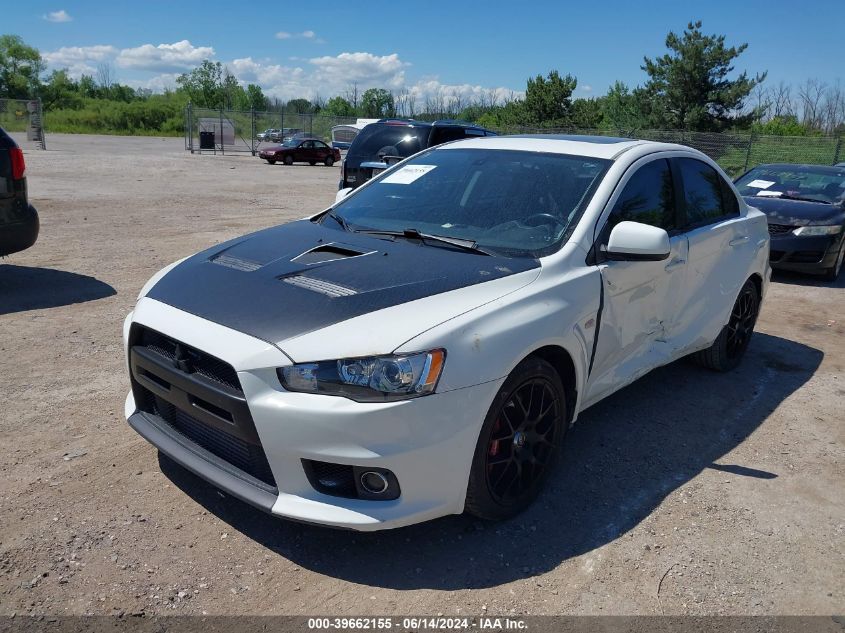 2014 Mitsubishi Lancer Evolution Mr VIN: JA32W5FV9EU018700 Lot: 39662155