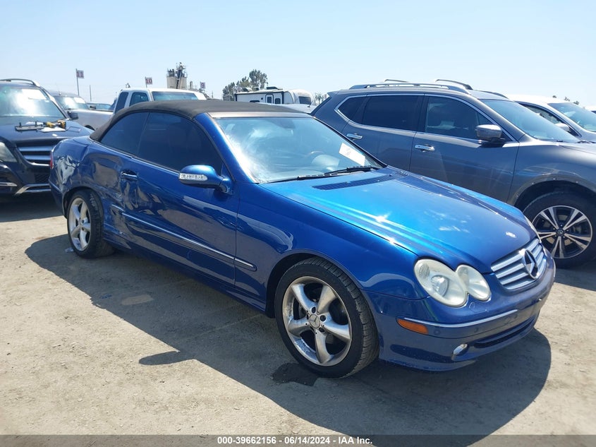 2005 Mercedes-Benz Clk 320 VIN: WDBTK65J25F126164 Lot: 39662156