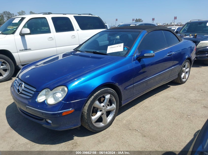 2005 Mercedes-Benz Clk 320 VIN: WDBTK65J25F126164 Lot: 39662156