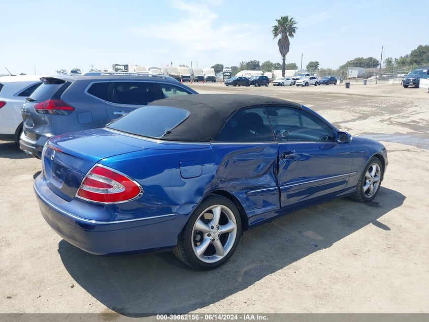 2005 Mercedes-Benz Clk 320 VIN: WDBTK65J25F126164 Lot: 39662156