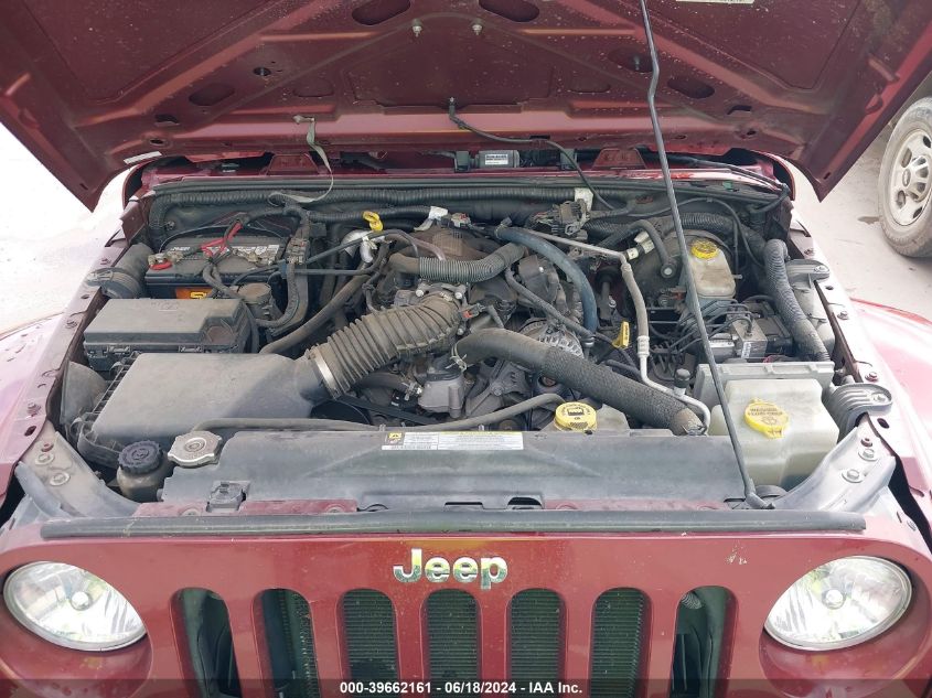 2007 Jeep Wrangler Sahara VIN: 1J4FA54167L180370 Lot: 39662161