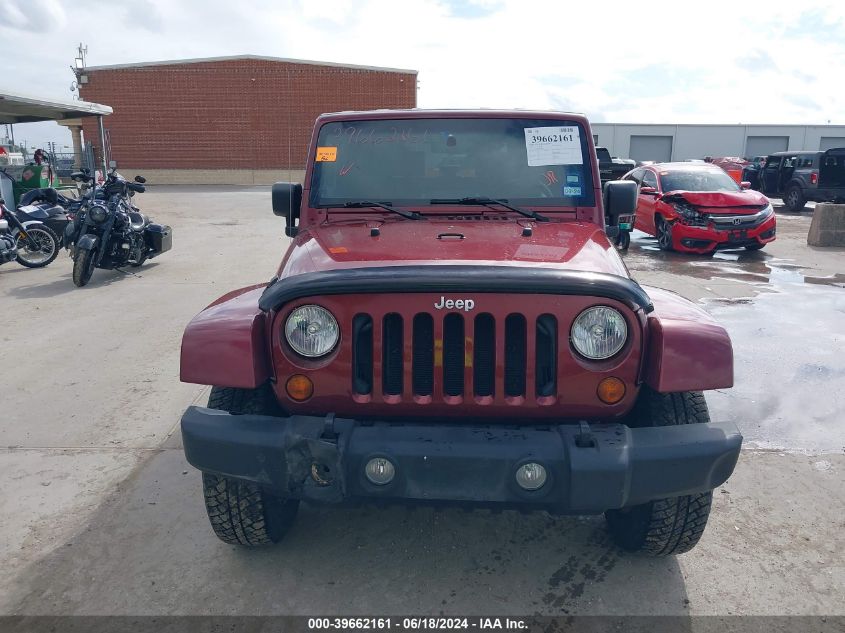 2007 Jeep Wrangler Sahara VIN: 1J4FA54167L180370 Lot: 39662161