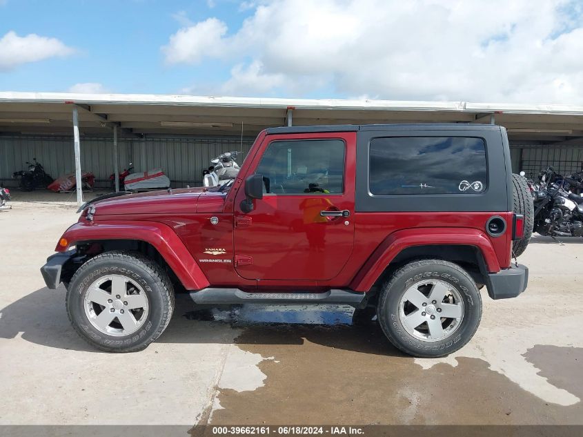 2007 Jeep Wrangler Sahara VIN: 1J4FA54167L180370 Lot: 39662161