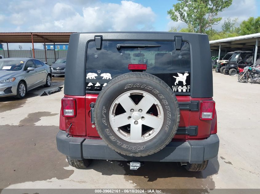 2007 Jeep Wrangler Sahara VIN: 1J4FA54167L180370 Lot: 39662161