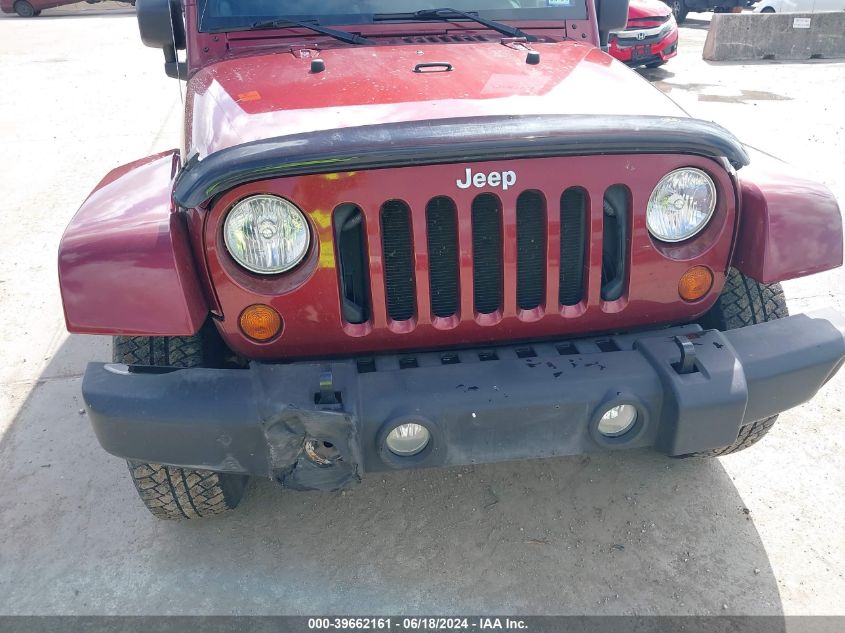 2007 Jeep Wrangler Sahara VIN: 1J4FA54167L180370 Lot: 39662161