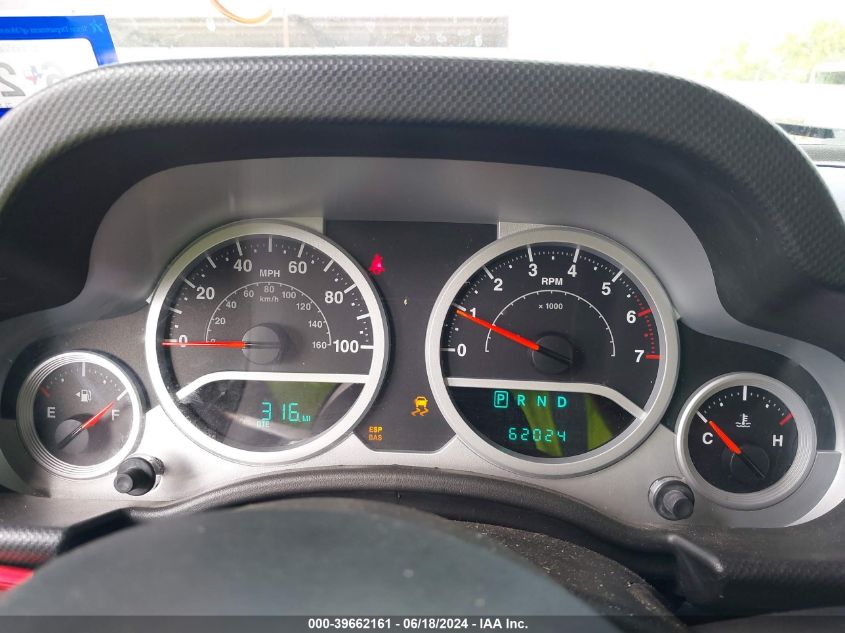 2007 Jeep Wrangler Sahara VIN: 1J4FA54167L180370 Lot: 39662161