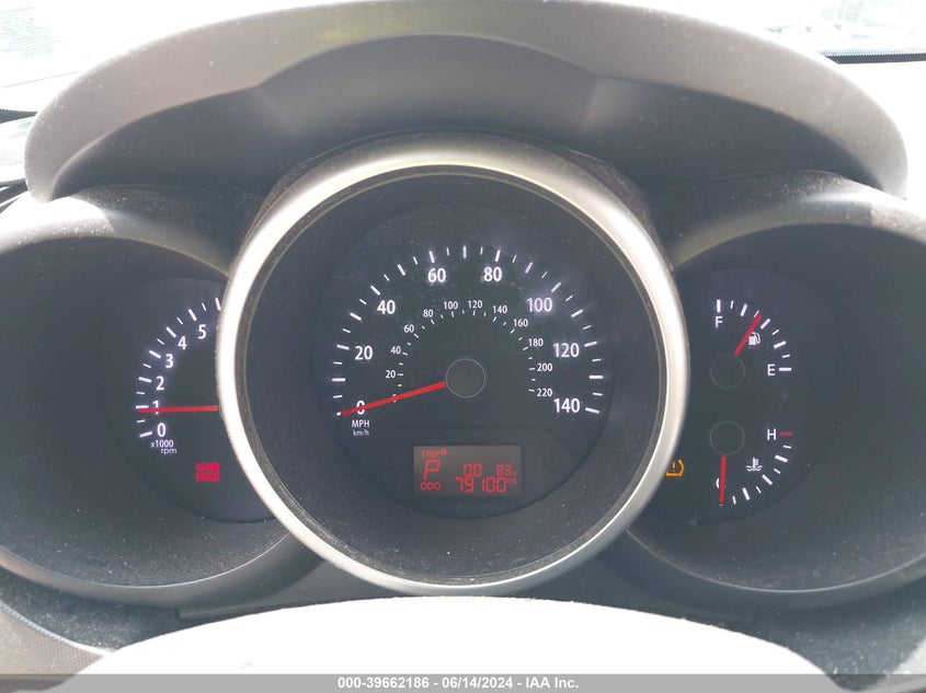 2013 Kia Soul + VIN: KNDJT2A69D7776845 Lot: 39662186