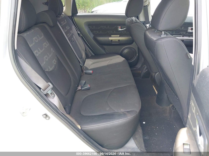 2013 Kia Soul + VIN: KNDJT2A69D7776845 Lot: 39662186
