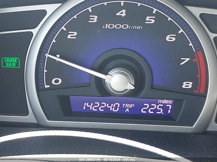 2009 Honda Civic Ex VIN: 1HGFA16869L003170 Lot: 39662194